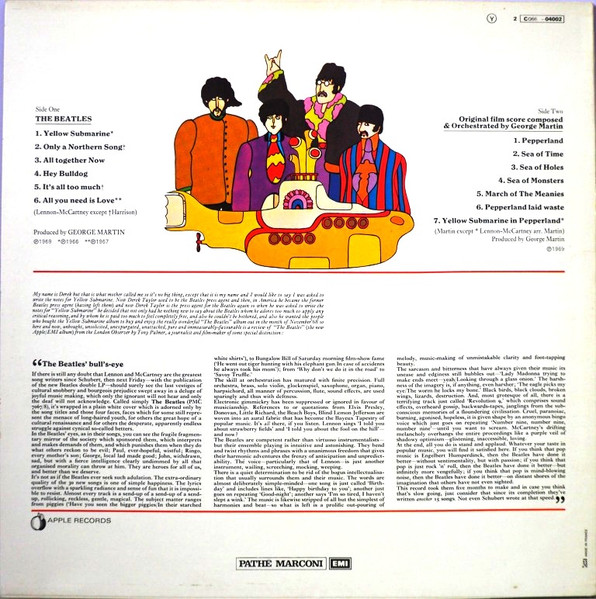 The Beatles - Yellow Submarine | Apple Records (2 C066 -04002) - 2 The Beatles - Yellow Submarine | Apple Records (2 C066 -04002) - 2