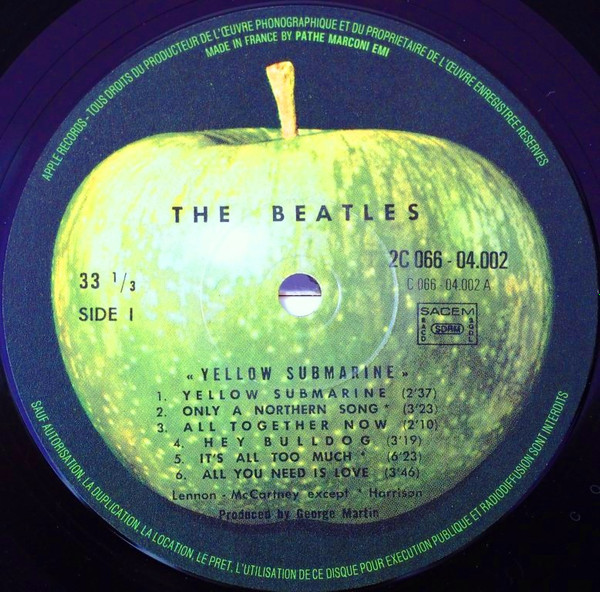 The Beatles - Yellow Submarine | Apple Records (2 C066 -04002) - 3 The Beatles - Yellow Submarine | Apple Records (2 C066 -04002) - 3