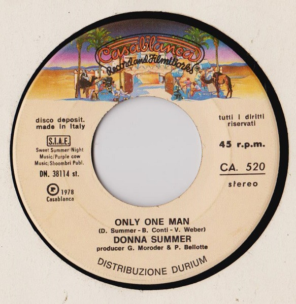 Donna Summer - Heaven Knows / Only One Man | Casablanca (CA. 520) - 4 Donna Summer - Heaven Knows / Only One Man | Casablanca (CA. 520) - 4
