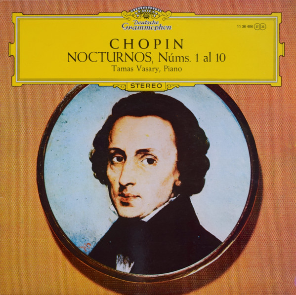 Frédéric Chopin , Tamás Vásáry - Nocturnos, Núms. 1 Al 10 | Deutsche Grammophon (11 36 486)