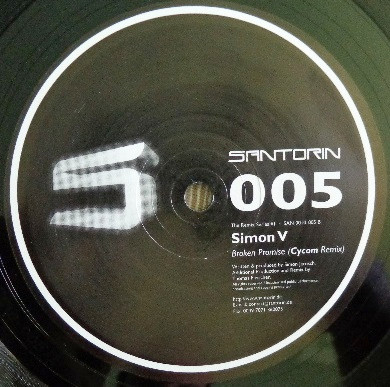 Simon V - The Remix Series #1 | Santorin (SAN 0010-005) - 3