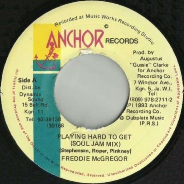 Freddie McGregor - Playing Hard To Get (Soul Jam Mix) | Anchor Records (none) - main Freddie McGregor - Playing Hard To Get (Soul Jam Mix) | Anchor Records (none) - main