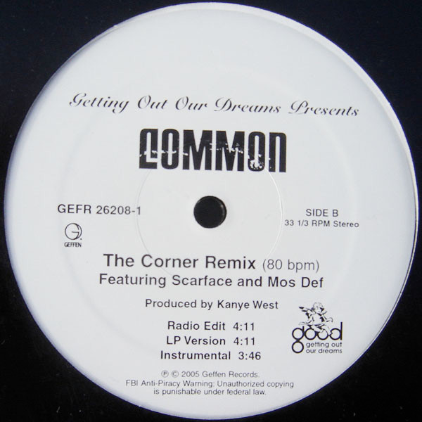 Common - The Corner (Remix) | Geffen Records (GEFR-26208-1) - 2 Common - The Corner (Remix) | Geffen Records (GEFR-26208-1) - 2