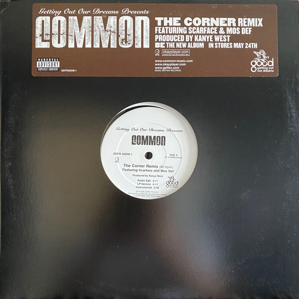 Common - The Corner (Remix) | Geffen Records (GEFR-26208-1) - main Common - The Corner (Remix) | Geffen Records (GEFR-26208-1) - main