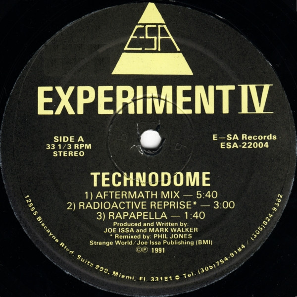 Experiment IV - Technodome | E-SA Records (E-SA 22004) - 2 Experiment IV - Technodome | E-SA Records (E-SA 22004) - 2