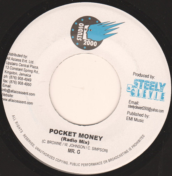 Mr. G - Pocket Money | Studio 2000 (none)