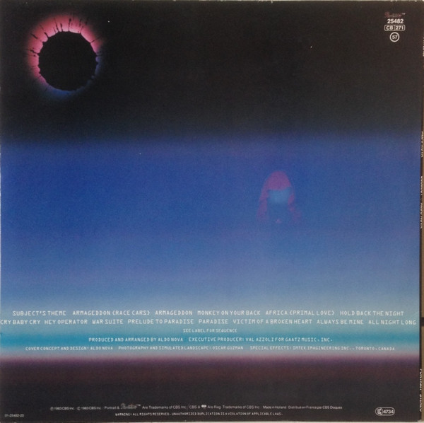 Aldo Nova - Subject.....Aldo Nova | Portrait (25482)