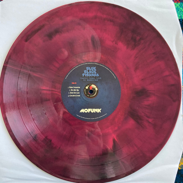 Zackey Force Funk & XL Middleton - Blue Blade Piranha | Mofunk Records (MOFUNK042) - 3