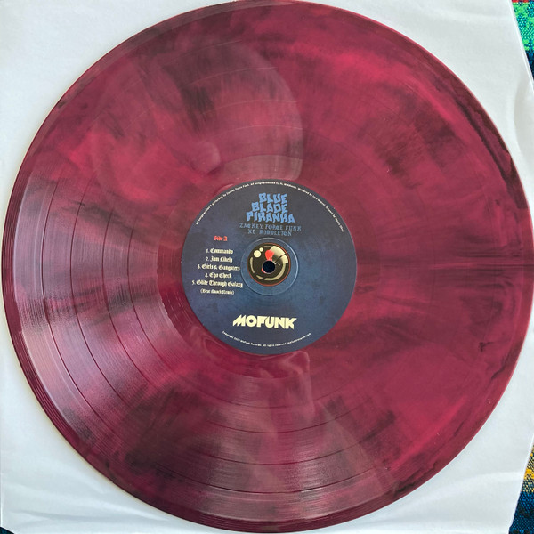 Zackey Force Funk & XL Middleton - Blue Blade Piranha | Mofunk Records (MOFUNK042) - 4
