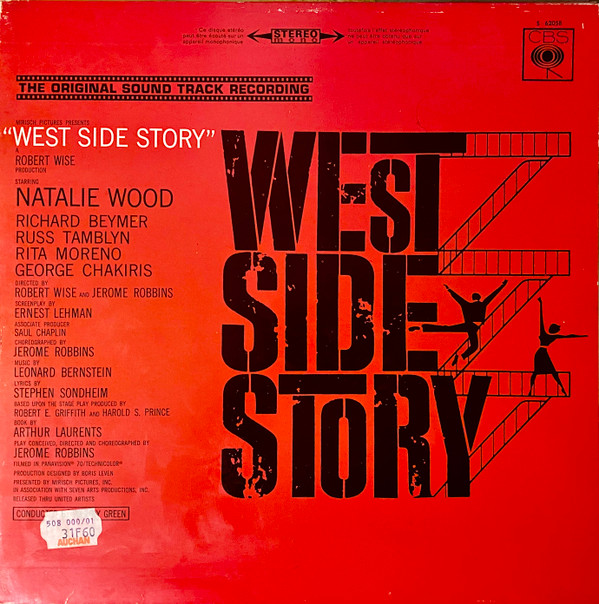Leonard Bernstein - West Side Story (The Original Sound Track Recording) | CBS (CBS 62058) - main