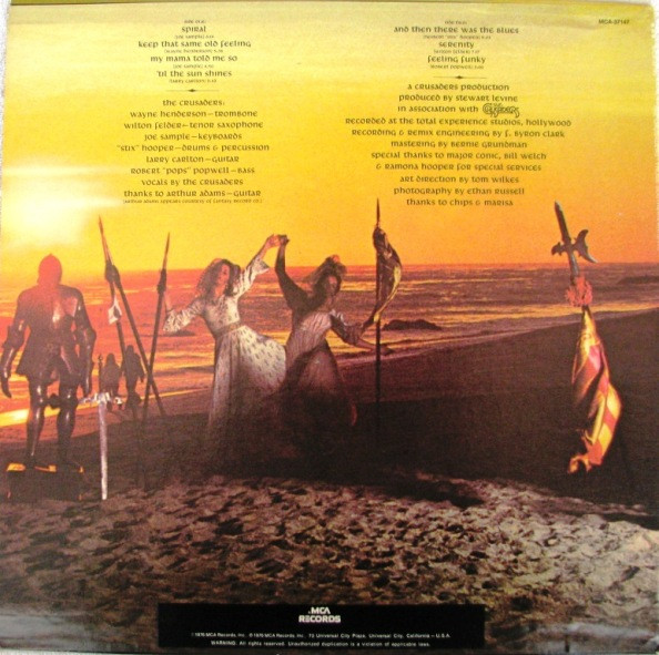 The Crusaders - Those Southern Knights | MCA Records (MCA-37147) - 2