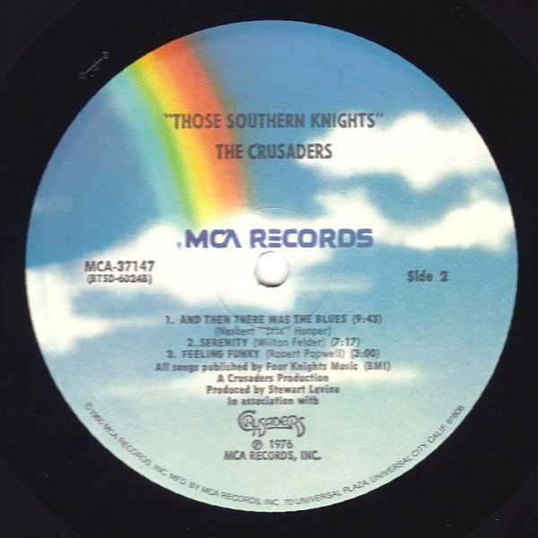 The Crusaders - Those Southern Knights | MCA Records (MCA-37147) - 4