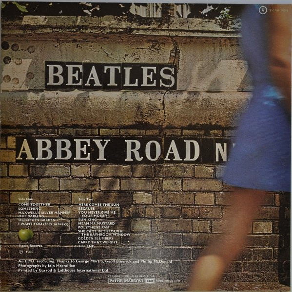 The Beatles - Abbey Road | Apple Records (2C 066 04243) - 2 The Beatles - Abbey Road | Apple Records (2C 066 04243) - 2