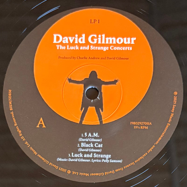 David Gilmour - The Luck And Strange Concerts | Sony Music (19802927011) - 3 David Gilmour - The Luck And Strange Concerts | Sony Music (19802927011) - 3