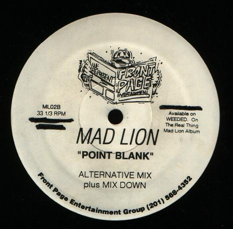 Mad Lion - Point Blank | Front Page Entertainment (ML02) - 2 Mad Lion - Point Blank | Front Page Entertainment (ML02) - 2