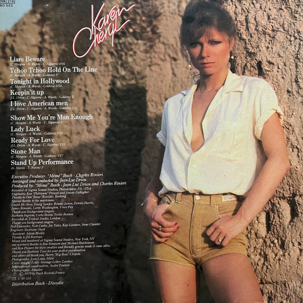 Karen Cheryl - Karen Cheryl | Disques Ibach (60 555) - 2 Karen Cheryl - Karen Cheryl | Disques Ibach (60 555) - 2