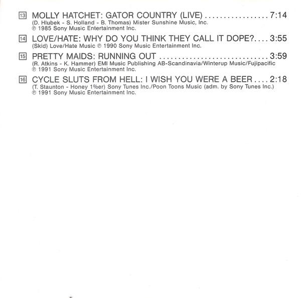 Various - Metal Mania | Columbia (COL 475833-2) - 4 Various - Metal Mania | Columbia (COL 475833-2) - 4