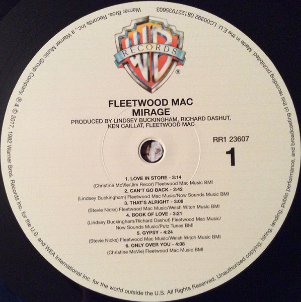 Fleetwood Mac - Mirage | Warner Bros. Records (081227935603) - 3 Fleetwood Mac - Mirage | Warner Bros. Records (081227935603) - 3