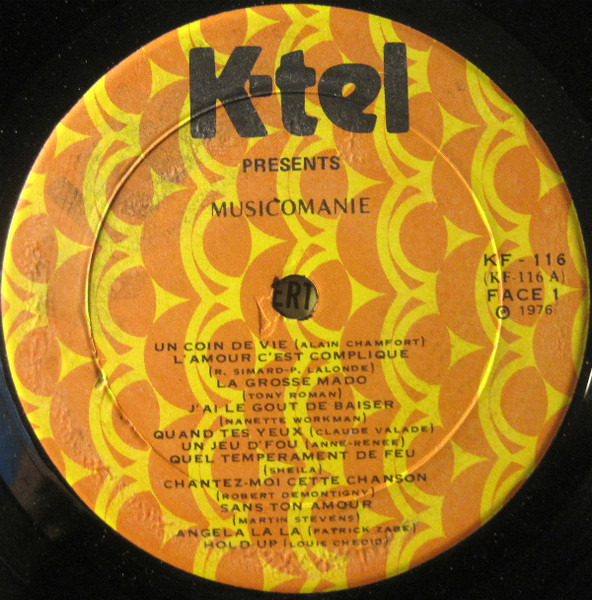 Various - Musicomanie | K-Tel (KF-116) - 3 Various - Musicomanie | K-Tel (KF-116) - 3