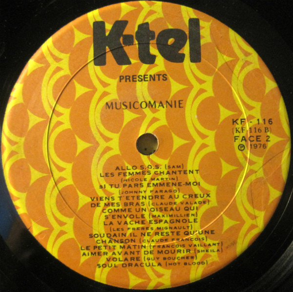 Various - Musicomanie | K-Tel (KF-116) - 4 Various - Musicomanie | K-Tel (KF-116) - 4
