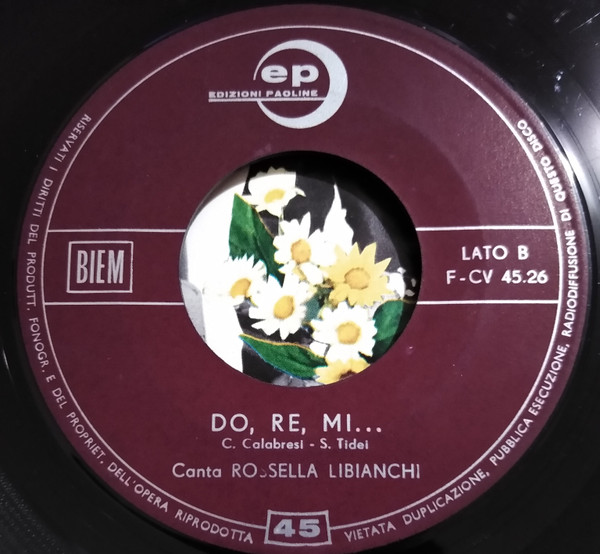 Coro Angelo Di Mario , Rossella Libianchi - Mamma / Do, Re, Mi... | Edizioni Paoline (F-CV 45.26) - 4