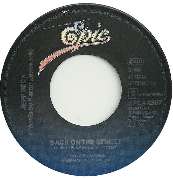 Jeff Beck And Rod Stewart - People Get Ready | Epic (EPCA 6387) - 4 Jeff Beck And Rod Stewart - People Get Ready | Epic (EPCA 6387) - 4