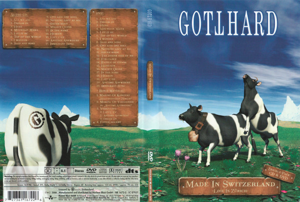 Gotthard - Made In Switzerland - Live In Zürich - | Nuclear Blast (NB 1672-2) - main
