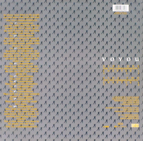 Voyou - 2 - The Ten Commandments | 8ighty 8ight Records (1C 060-2 03674 6) - 2