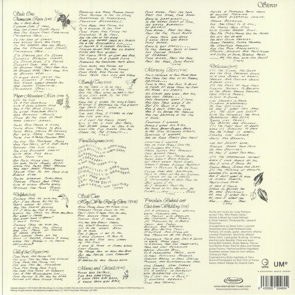 Linda Perhacs - Parallelograms | Kapp Records (620938) - 2 Linda Perhacs - Parallelograms | Kapp Records (620938) - 2