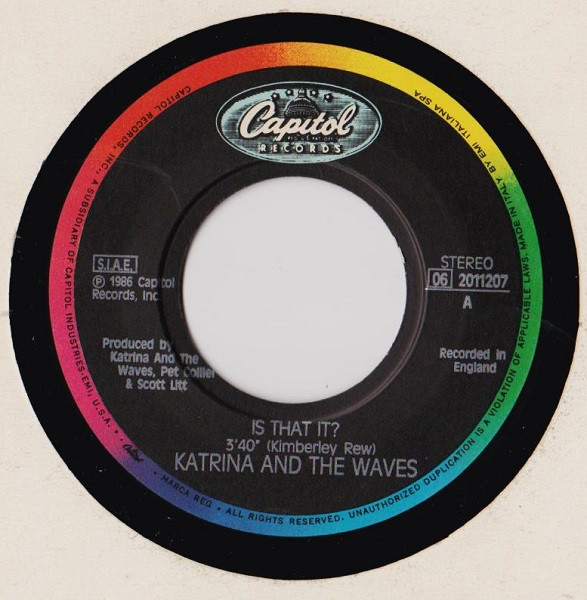 Katrina And The Waves - Is That It? | Capitol Records (06 2011207) - 3