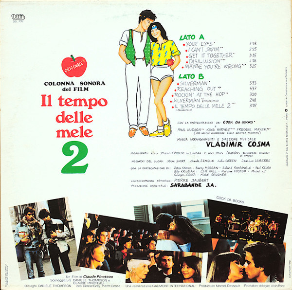 Vladimir Cosma - Il Tempo Delle Mele 2 (Tema Originale Del Film) | Delta (DEL 7012) - 2