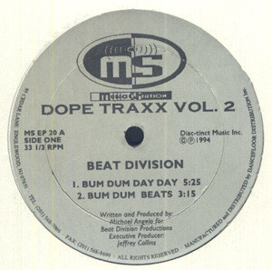 Beat Division - Dope Traxx Volume 2 | Music Station (MS EP 20)