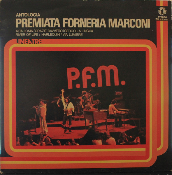 Premiata Forneria Marconi - Antologia | Numero Uno (ZNLN 33051) - main Premiata Forneria Marconi - Antologia | Numero Uno (ZNLN 33051) - main