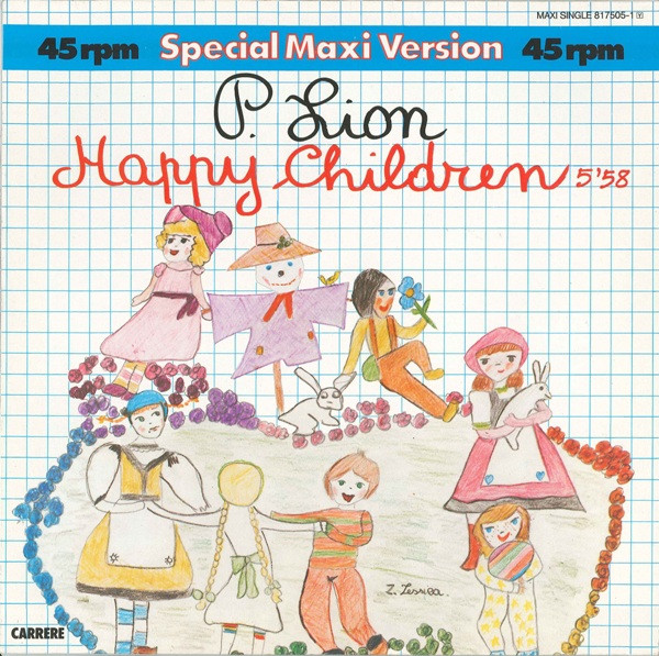 P. Lion - Happy Children | Carrere (817505-1 Y) - main