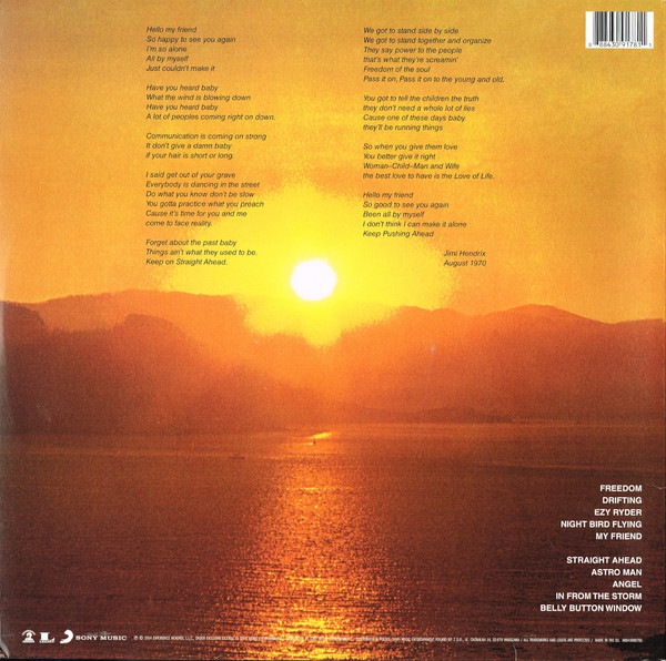 Jimi Hendrix - The Cry Of Love | Legacy (88843091781) - 3 Jimi Hendrix - The Cry Of Love | Legacy (88843091781) - 3