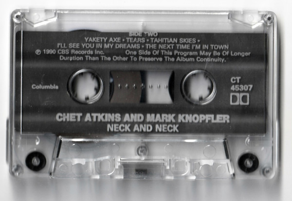 Chet Atkins / Mark Knopfler - Neck And Neck | Columbia (CT 45307) - 4