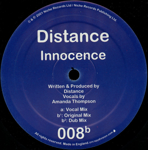 Distance - Innocence | Niche Blue (NICHBL008)