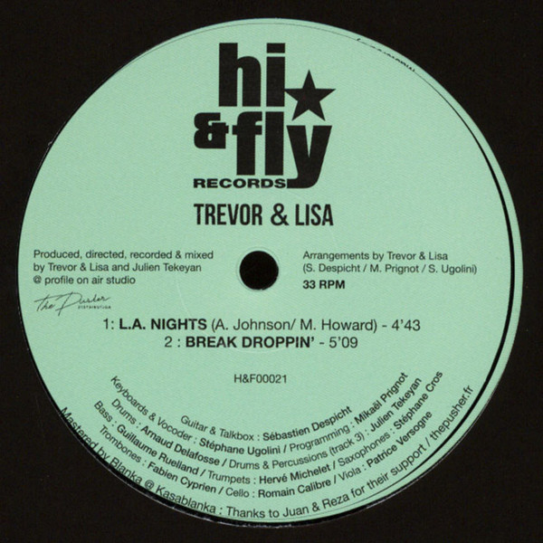 Trevor & Lisa - L.A. Nights | Hi & Fly Records (H&F00021) - main