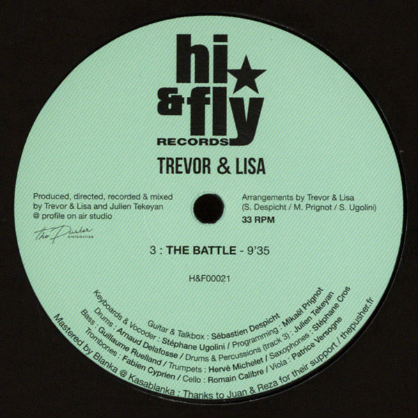 Trevor & Lisa - L.A. Nights | Hi & Fly Records (H&F00021) - 2