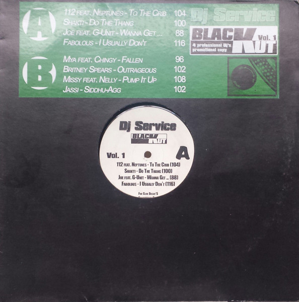 Various - Blackut Vol. 1 | DJ Service (none) - main