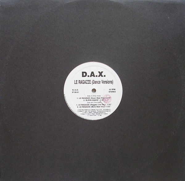 D.A.X. - Le Ragazze (Dance Versions) | Imperiale (IP 95-01) - 3