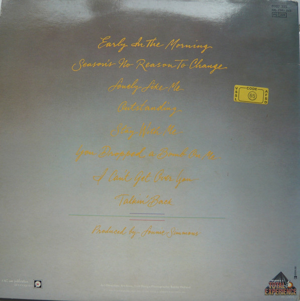The Gap Band - Gap Band IV | Total Experience Records (6337 223) - 4 The Gap Band - Gap Band IV | Total Experience Records (6337 223) - 4