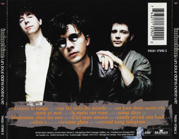 Indochine - Un Jour Dans Notre Vie [CD] | Ariola (74321 17292 2) - 2