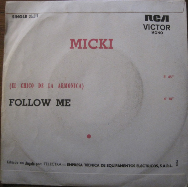 Micky - The Mouth Organ Boy | RCA Victor (30.011) - 2