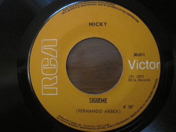 Micky - The Mouth Organ Boy | RCA Victor (30.011) - 4