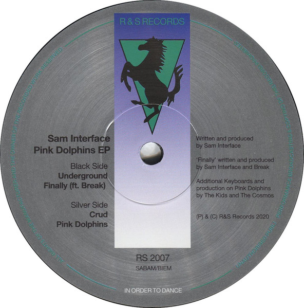 Sam Interface - Pink Dolphins EP | R & S Records (RS 2007)