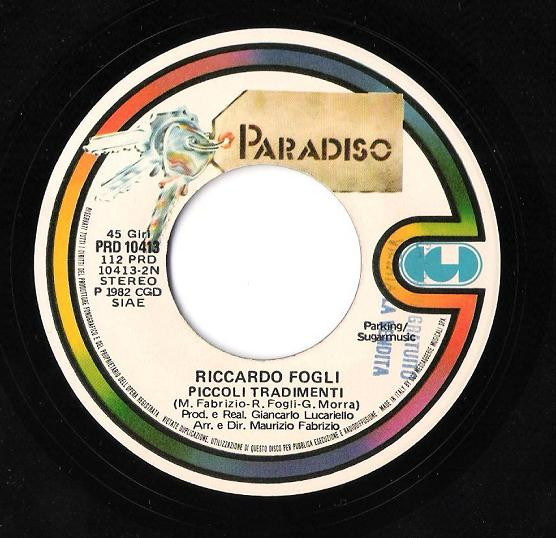Riccardo Fogli - Compagnia | Paradiso (PRD 10413) - 4