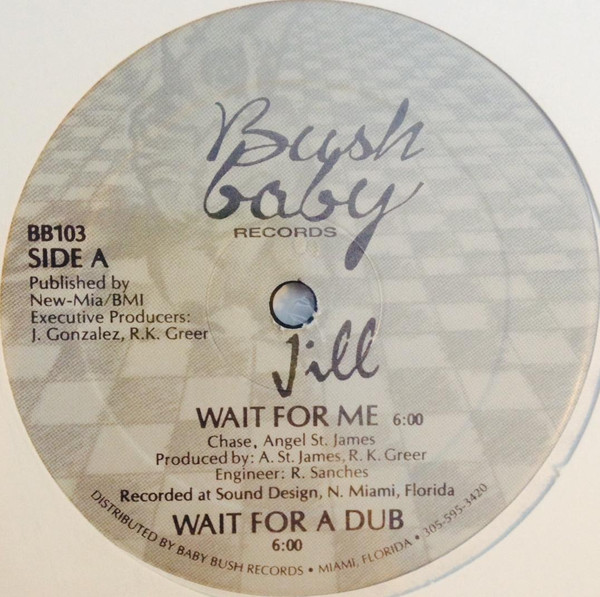 Jill - Wait For Me | Bush Baby Records (BB103) - main