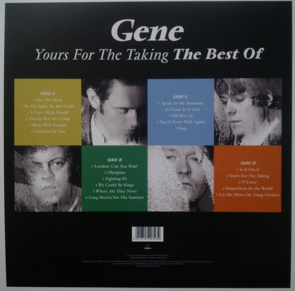 Gene - Yours For The Taking (The Best Of) | Demon Records (DEMREC734) - 2 Gene - Yours For The Taking (The Best Of) | Demon Records (DEMREC734) - 2