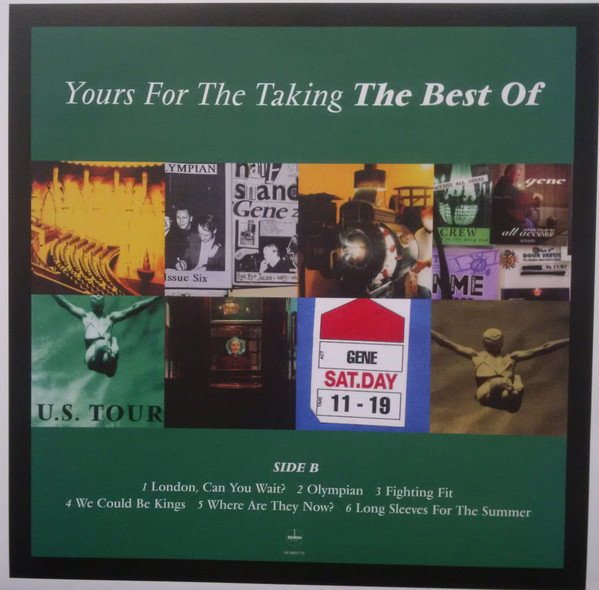 Gene - Yours For The Taking (The Best Of) | Demon Records (DEMREC734) - 4 Gene - Yours For The Taking (The Best Of) | Demon Records (DEMREC734) - 4